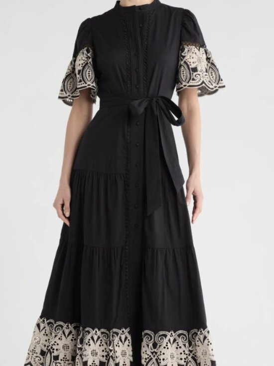 Love By Design Dresses & Skirts - Love x Design NWOT $128 Southampton Embroidered Maxi Shirtdress